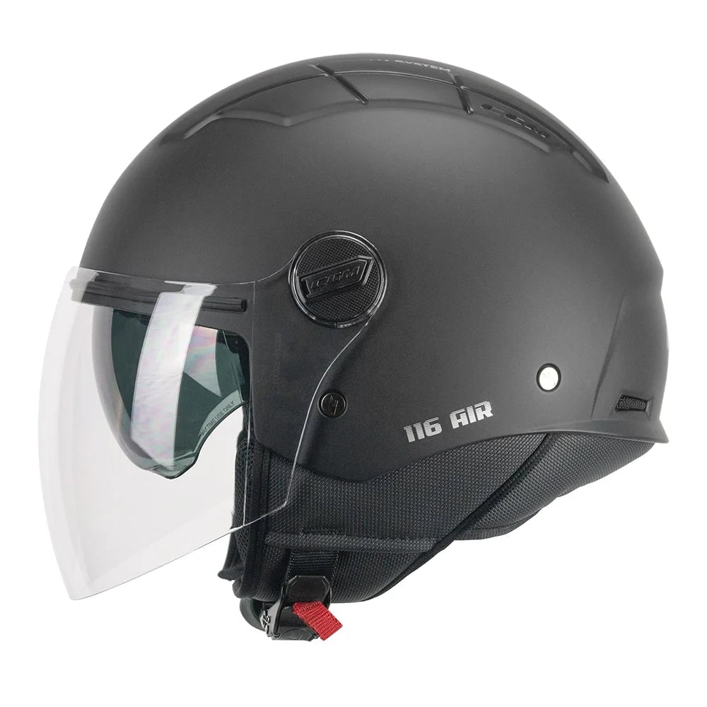 CASCO JET CGM 116 AIR MONO - nero opaco