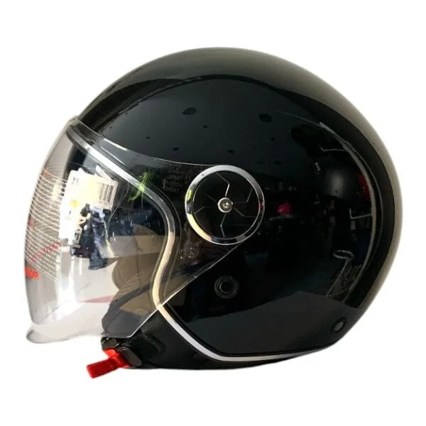 CASCO DEMI JET JFM 550 - nero lucido