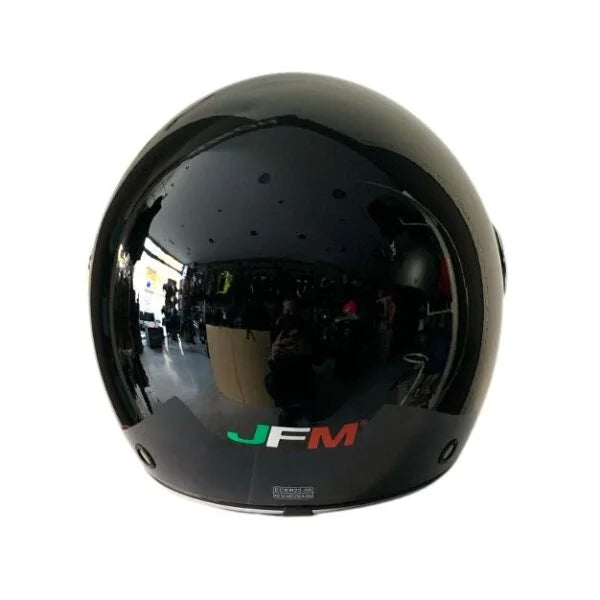 CASCO DEMI JET JFM 550 - nero lucido
