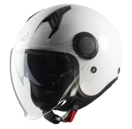 CASCO JET MPH NEW ONE - bianco lucido