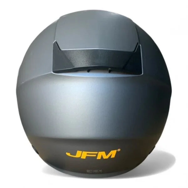 CASCO JET JFM 251 DOPPIA VISIERA LUNGA - antracite opaco