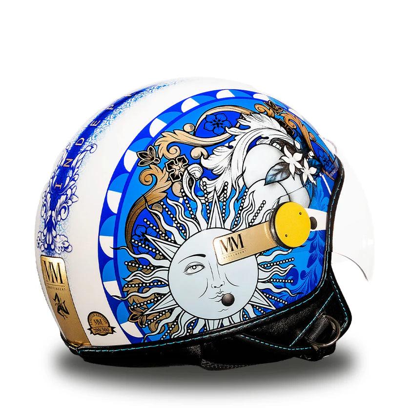 CASCO JET MM INDIPENDENT SICILIA MAGNOLIA - blu lucido