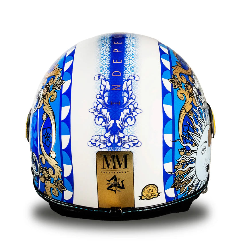 CASCO JET MM INDIPENDENT SICILIA MAGNOLIA - blu lucido