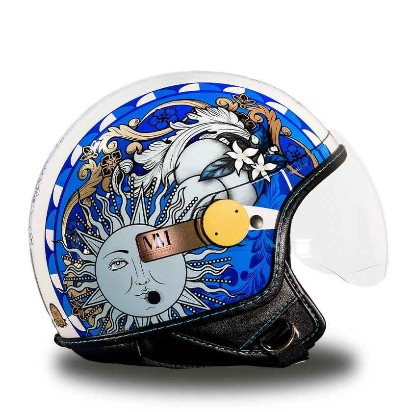 CASCO JET MM INDIPENDENT SICILIA MAGNOLIA - blu lucido