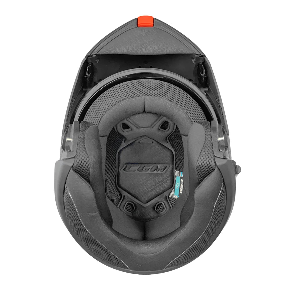CASCO MODULARE CGM 568 BER MONO - nero opaco
