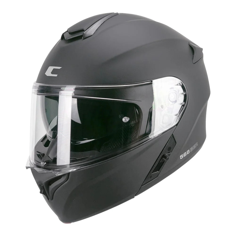 CASCO MODULARE CGM 568 BER MONO - nero opaco