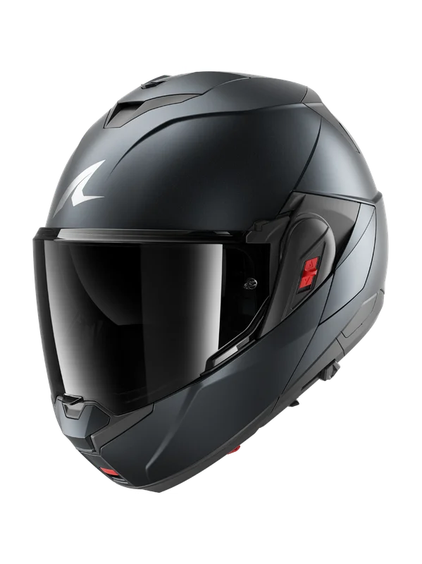 CASCO REVERSIBILE SHARK OXO DARK SHADOW Mat B16 - blu acciaio opaco