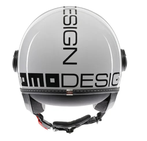CASCO JET MOMODESIGN FGTR EVO MONO E2206 - bianco lucido / nero