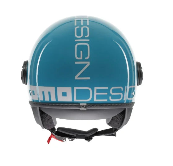 CASCO JET MOMODESIGN FGTR CLASSIC CANDY E2206 - blu lago/bianco lucido