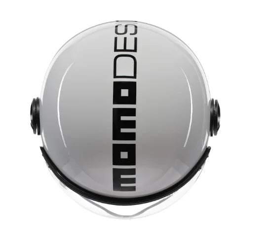 CASCO JET MOMODESIGN FGTR CLASSIC E2206 - bianco lucido/nero