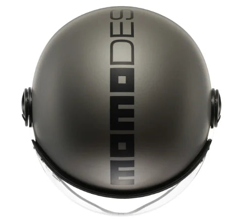 CASCO JET MOMODESIGN FGTR EVO E2206 - titanio opaco nero