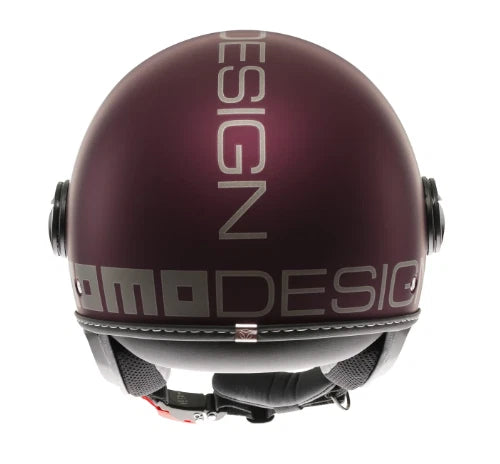 CASCO JET MOMODESIGN FGTR EVO E2206 - amarena opaco argento