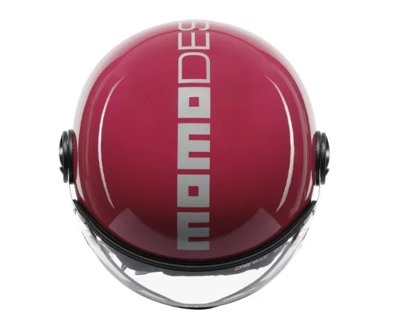 CASCO JET MOMODESIGN FGTR CLASSIC CANDY E2206 - fucsia lucido bianco