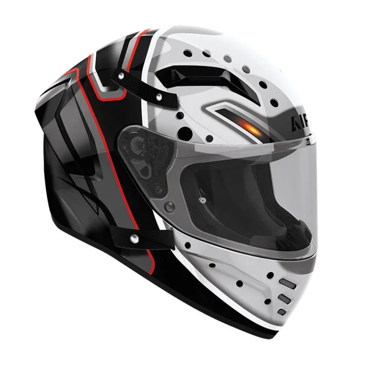 CASCO INTEGRALE AIROH CONNOR MASKER - grafico verniciatura lucida