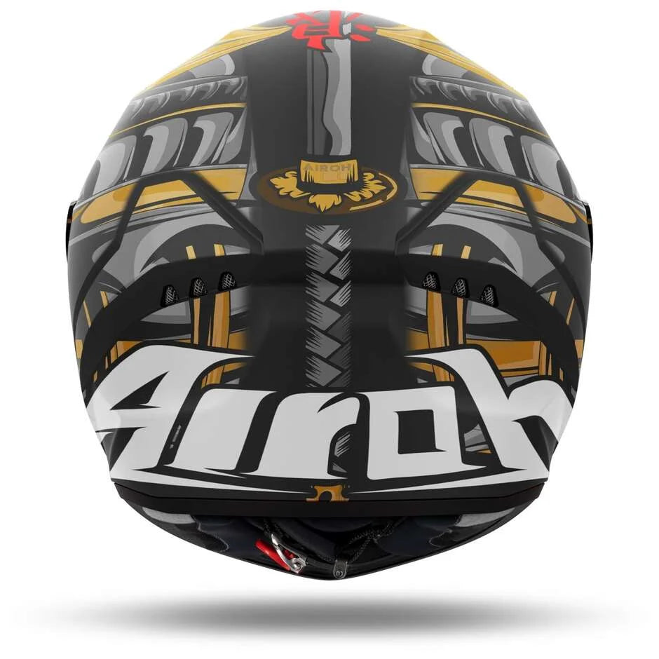CASCO INTEGRALE AIROH CONNOR SAMURAI OPACO