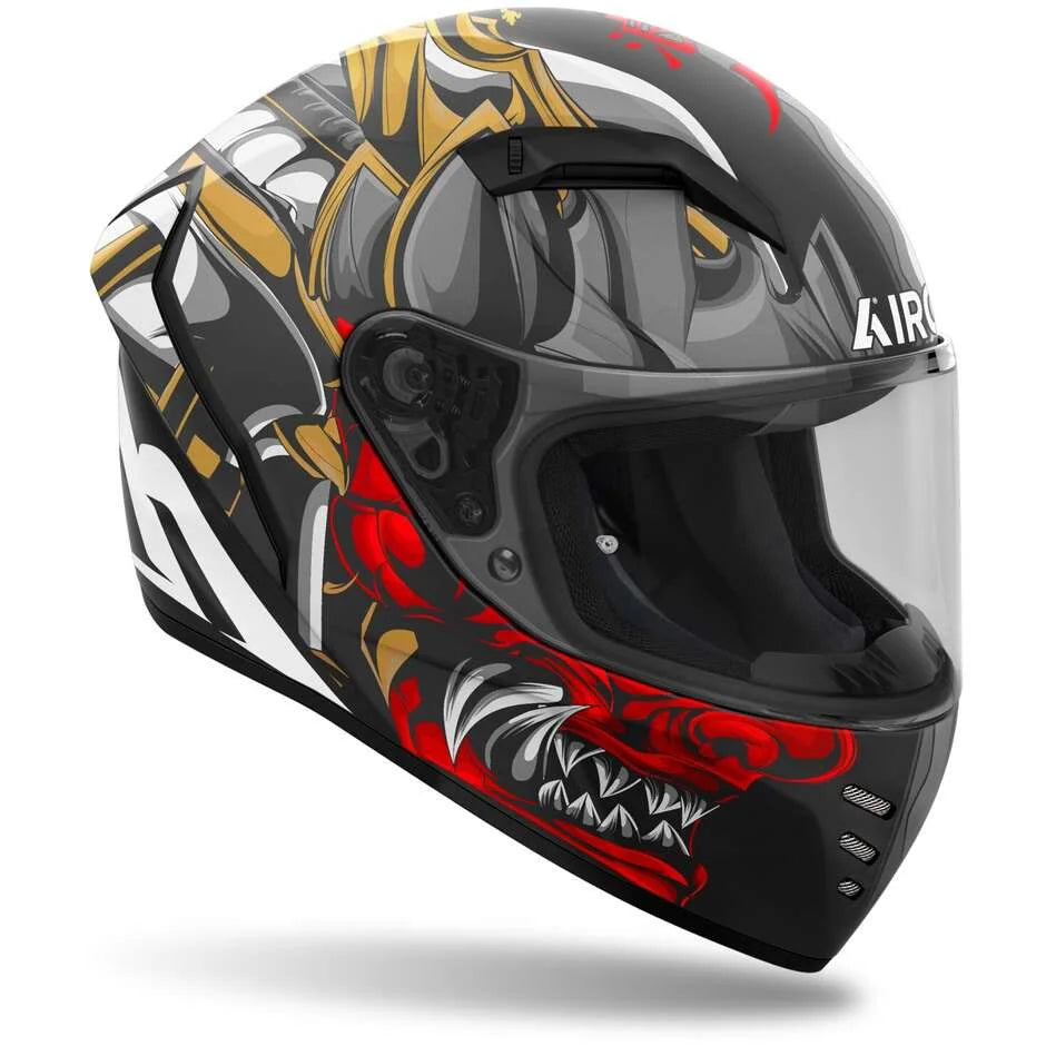 CASCO INTEGRALE AIROH CONNOR SAMURAI OPACO