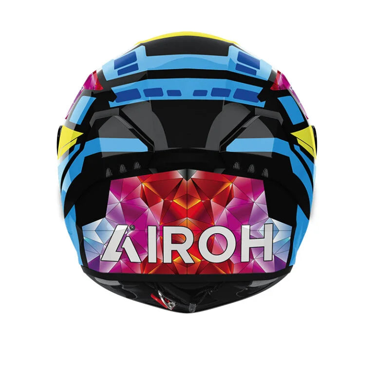CASCO INTEGRALE AIROH CONNOR STELLAR - multicolore lucido