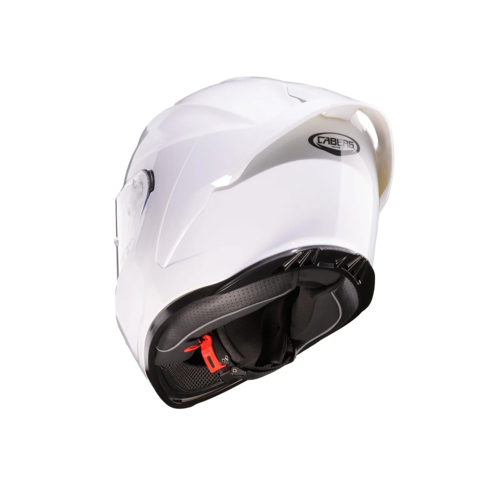 CASCO INTEGRALE CABERG ROXTER - bianco lucido