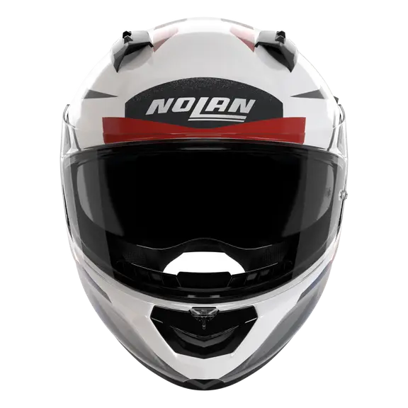 CASCO INTEGRALE NOLAN N60-6 SPORT CORSA 355 - bianco/blu/rosso metallizzata