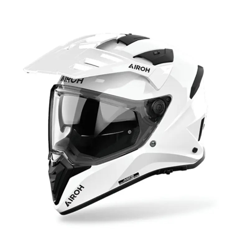 CASCO INTEGRALE AIROH BANDIT COLOR - bianco lucido