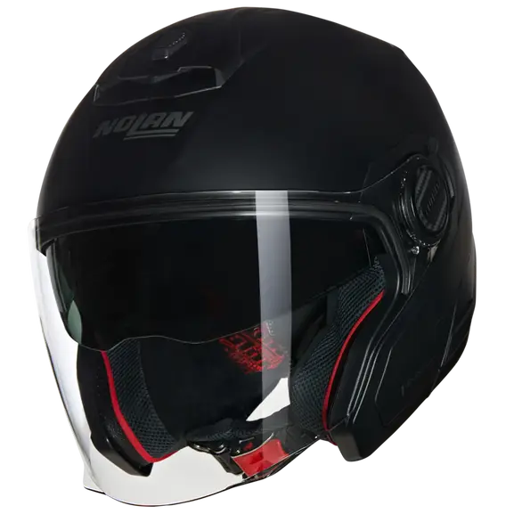 CASCO JET NOLAN N40-5 CLASSICO 302 - nero opaco
