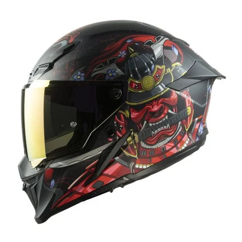 CASCO INTEGRALE MPH BLADE DEMONE - nero rosso opaco