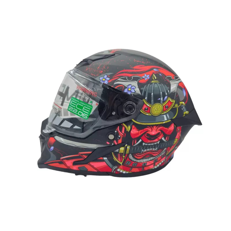 CASCO INTEGRALE MPH BLADE DEMONE - nero rosso opaco