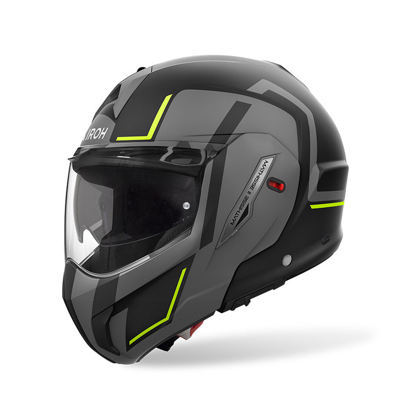 CASCO REVERSIBILE AIROH MATHISSE II GENIUS - giallo opaco grigio nero