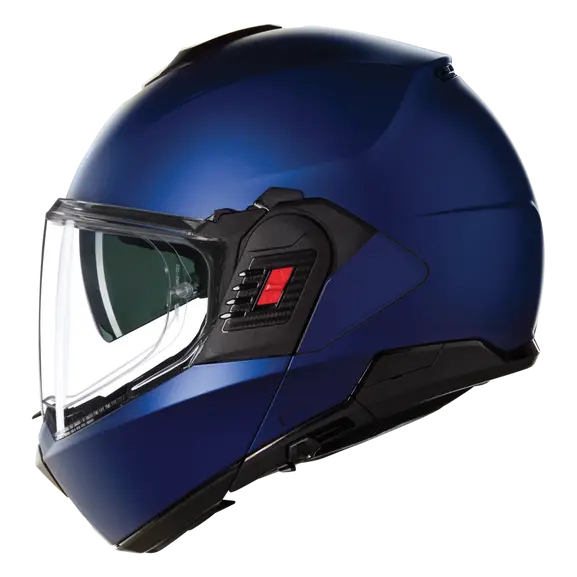 CASCO REVERSIBILE NOLAN N120-1 CLASSICO NOBILE 313 - blu profondo opaco