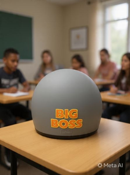 CASCO DEMI JET JFM 900 BIG BOSS - grigio opaco/arancio