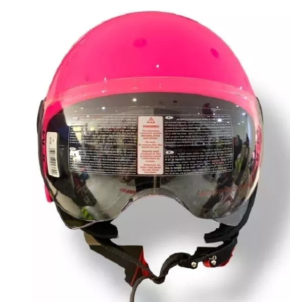 CASCO DEMI JET JFM 900 - rosa lucido