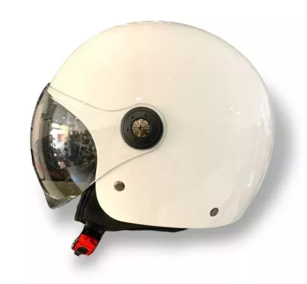 CASCO DEMI JET JFM 900 - bianco lucido