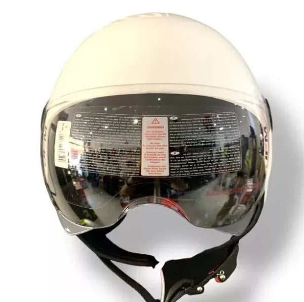 CASCO DEMI JET JFM 900 - bianco lucido