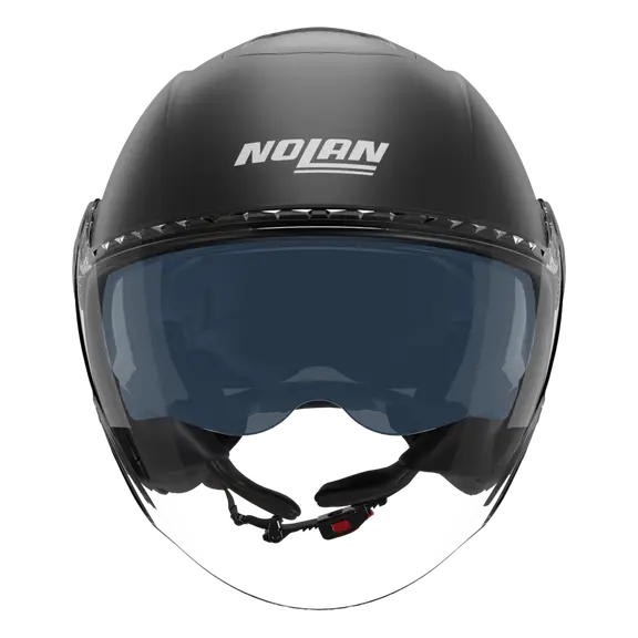 CASCO JET NOLAN N20-2 VISOR CLASSICO 302 - nero opaco