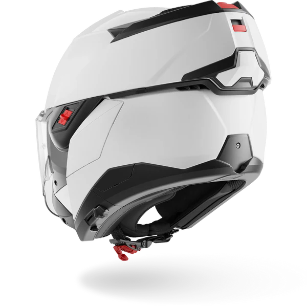 CASCO REVERSIBILE SHARK OXO BLANK W05 - bianco perla lucido