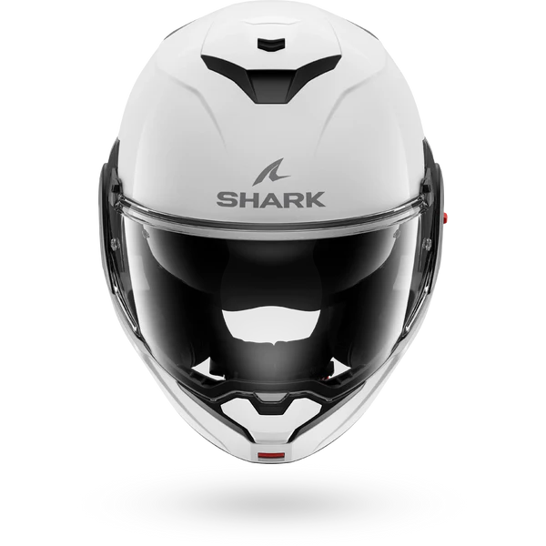 CASCO REVERSIBILE SHARK OXO BLANK W05 - bianco perla lucido