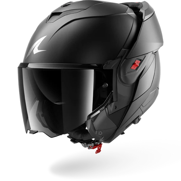 CASCO REVERSIBILE SHARK OXO DARK SHADOW Mat A08 - titanio opaco
