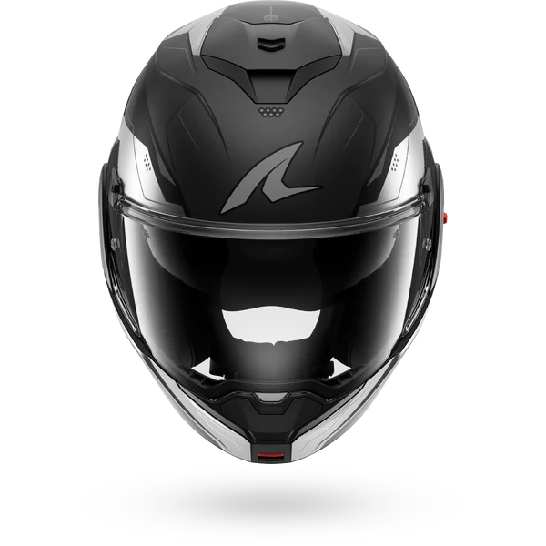 CASCO REVERSIBILE SHARK OXO MEKARIUM Mat AUK - antracite/cromo/nero opaco