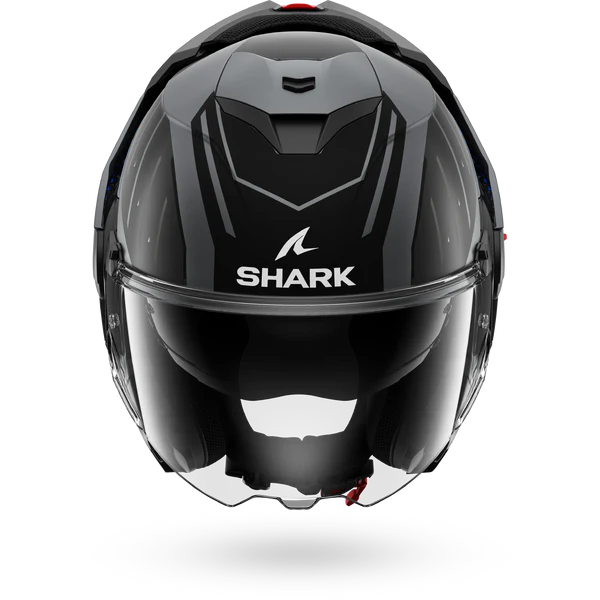 CASCO REVERSIBILE SHARK OXO RYDGER Mat ABK - antracite/blu/nero opaco