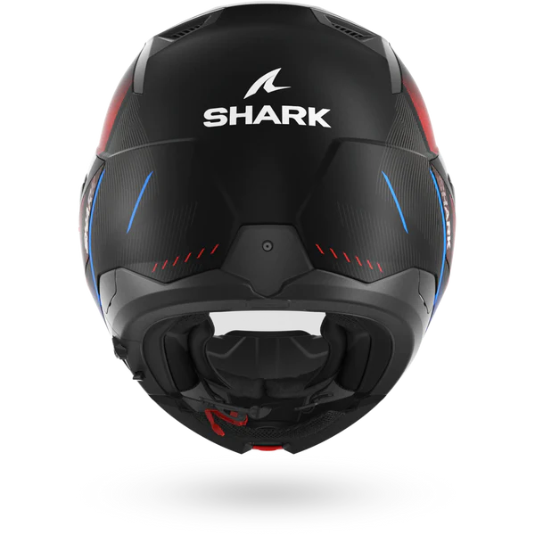 CASCO REVERSIBILE SHARK OXO SPEED-TECH Mat - KBR nero opaco/blu/rosso