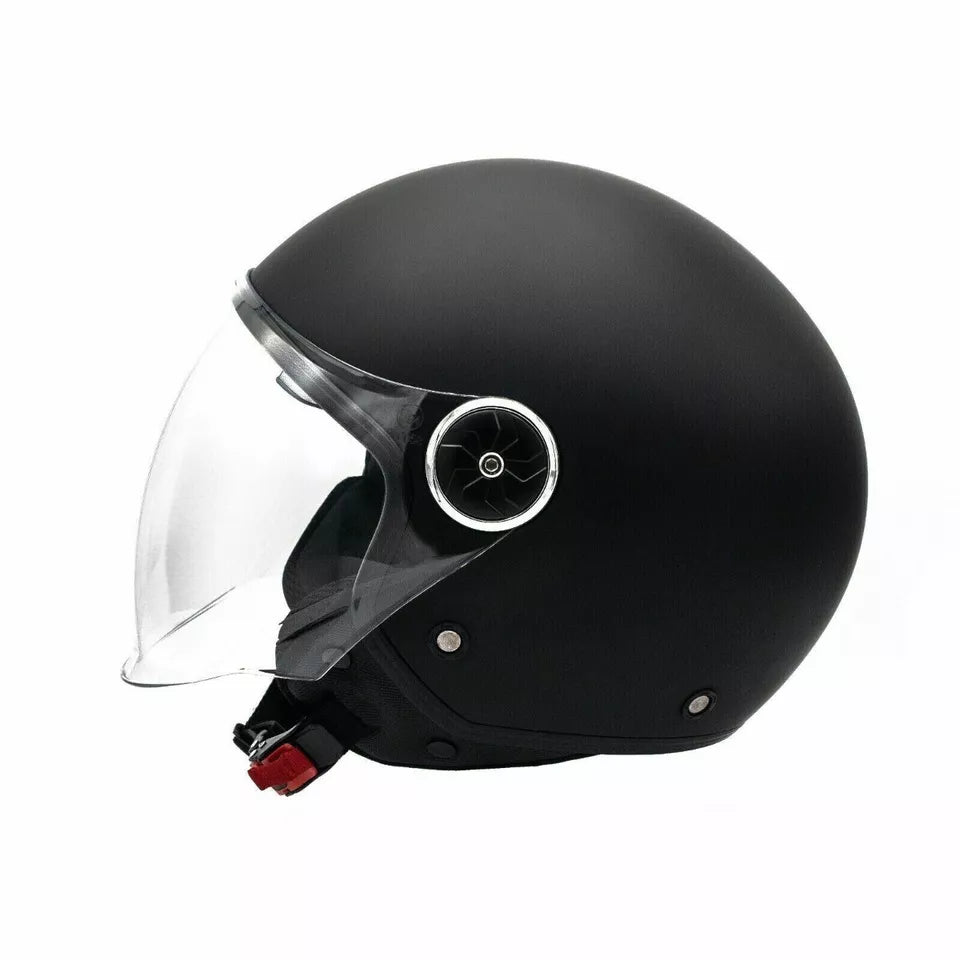 CASCO DEMI JET JFM 550 - nero opaco