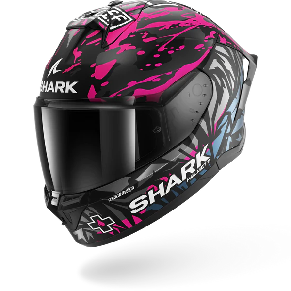 CASCO INTEGRALE SHARK SKWAL CUP REPLICA REDDING Mat KVB - nero/viola/blu opaco
