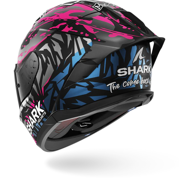 CASCO INTEGRALE SHARK SKWAL CUP REPLICA REDDING Mat KVB - nero/viola/blu opaco