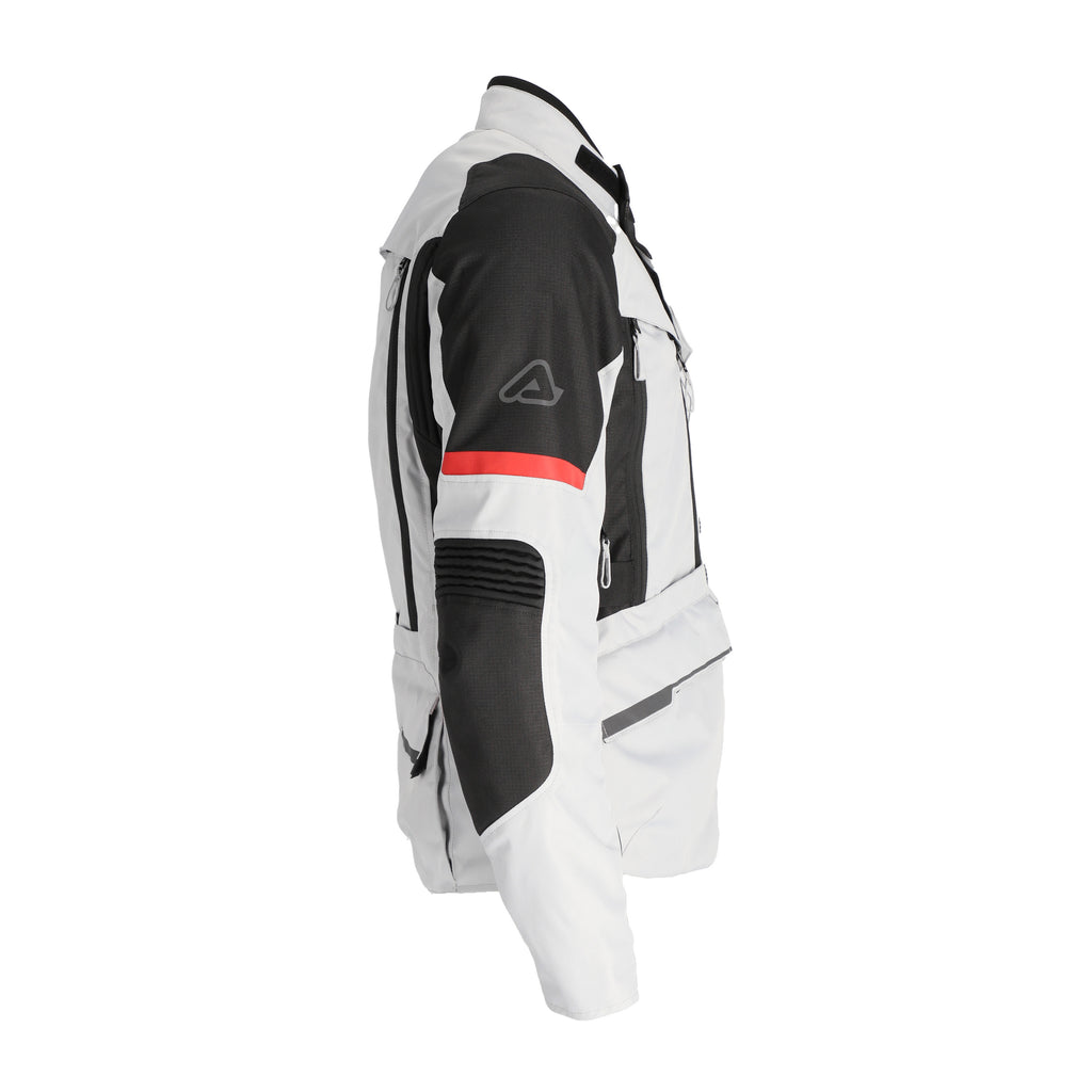 GIACCA UOMO 4 STAGIONI ACERBIS CE X-ROVER - grigio/rosso