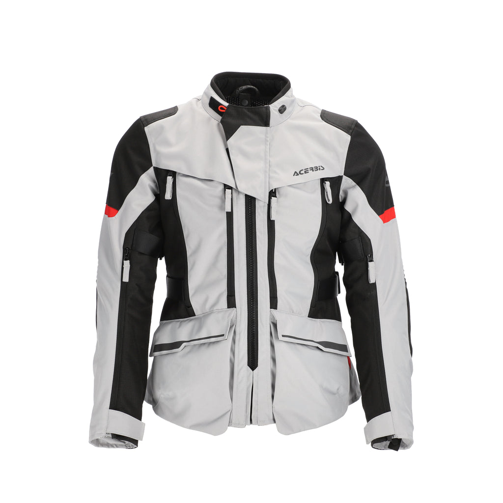 GIACCA DONNA 4 STAGIONI ACERBIS CE X-ROVER LADY - grigio rosso