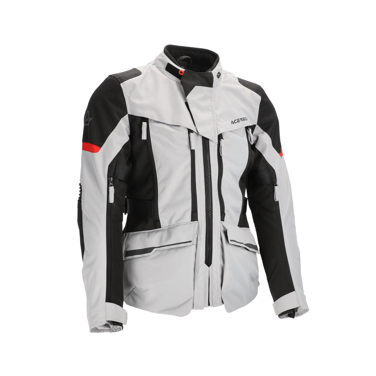GIACCA DONNA 4 STAGIONI ACERBIS CE X-ROVER LADY - grigio rosso