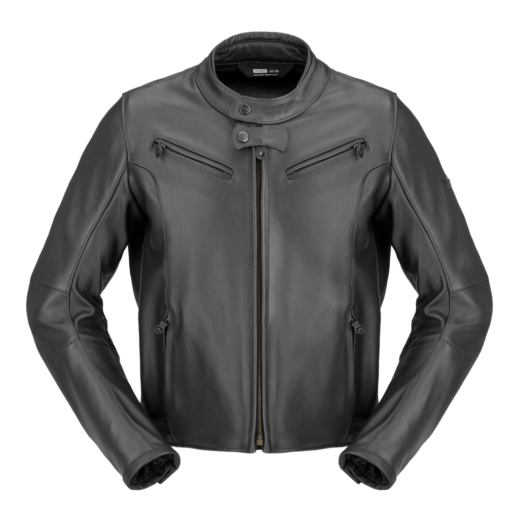 GIACCA PELLE UOMO SPIDI SPECIAL - nero