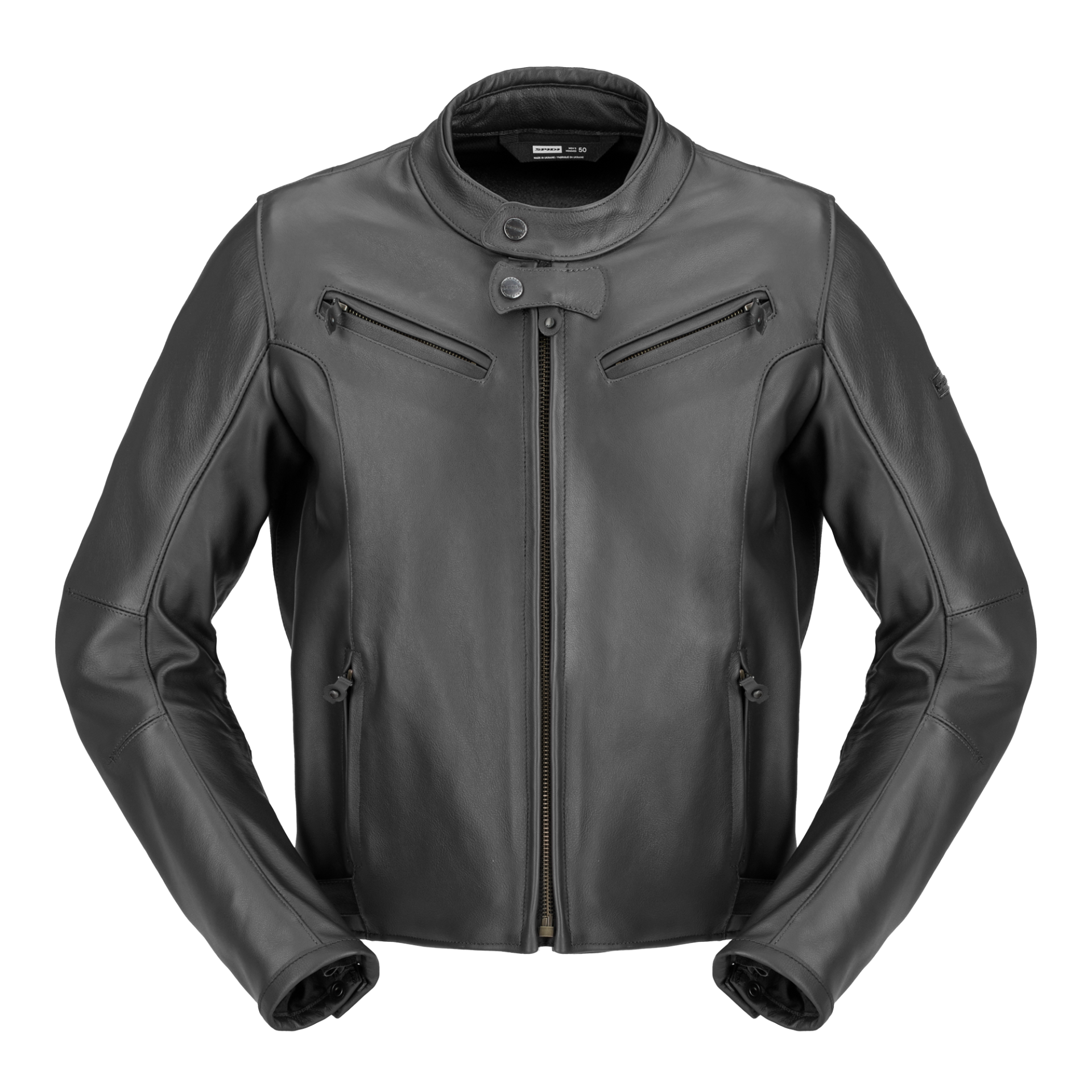 GIACCA PELLE UOMO SPIDI SPECIAL - nero