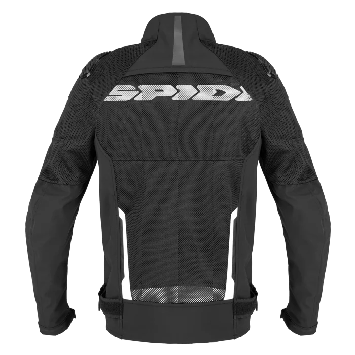 GIACCA UOMO ESTIVA SPIDI RACE WARRIOR 2 NET - nero/bianco