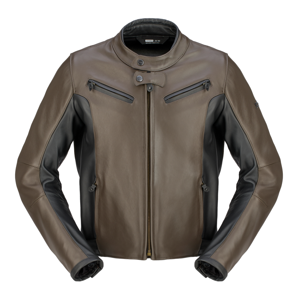 GIACCA PELLE UOMO SPIDI SPECIAL - marrone